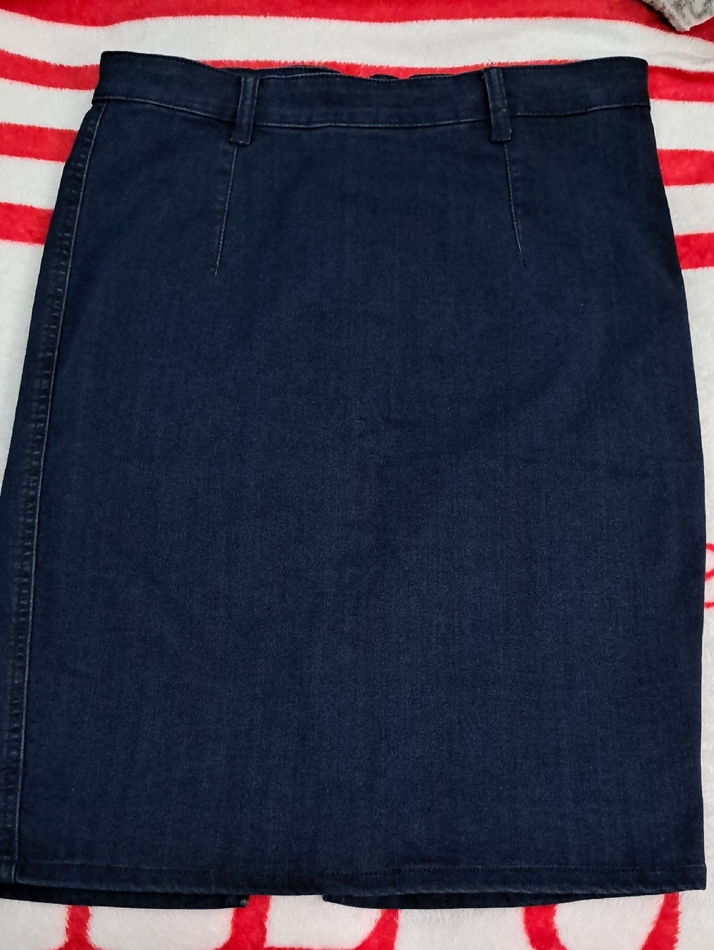 Guess Dark Blue Denim Pencil Skirt